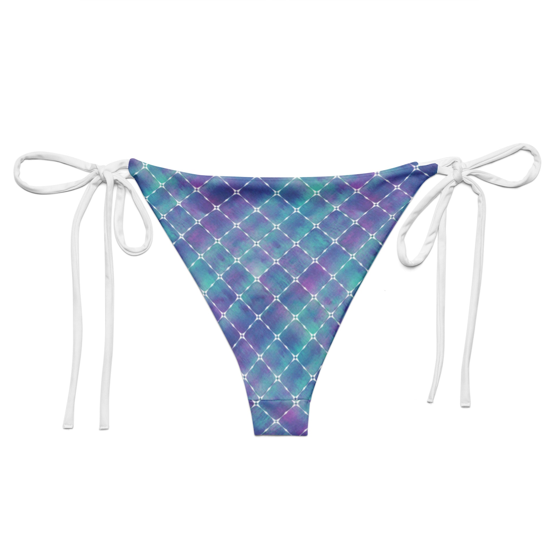 String Bikini Bottom | Tiled Elegance by aisoi Swimwear & Beachwear