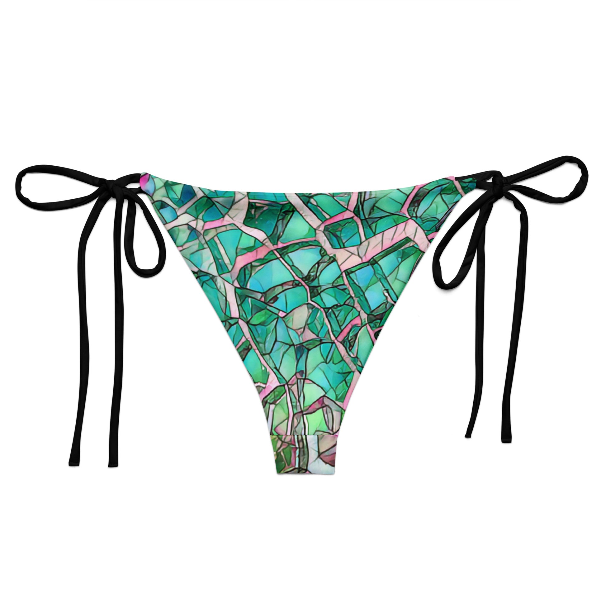 String Bikini Bottom | Shattered Splendor by aisoi Swimwear & Beachwear