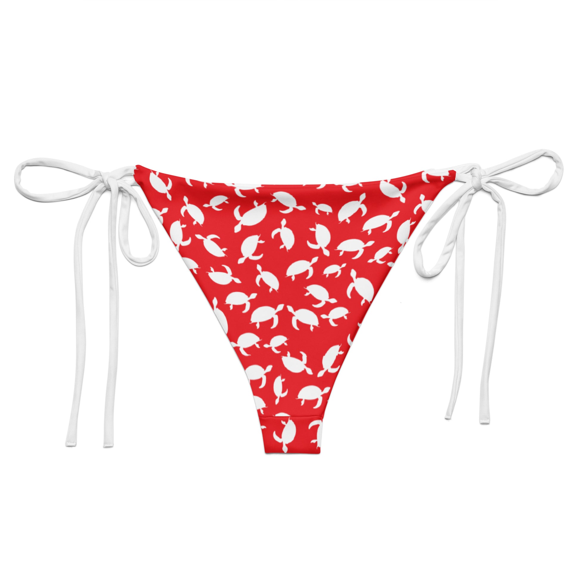String Bikini Bottom | Turtle Tranquillity by aisoi Swimwear & Beachwear