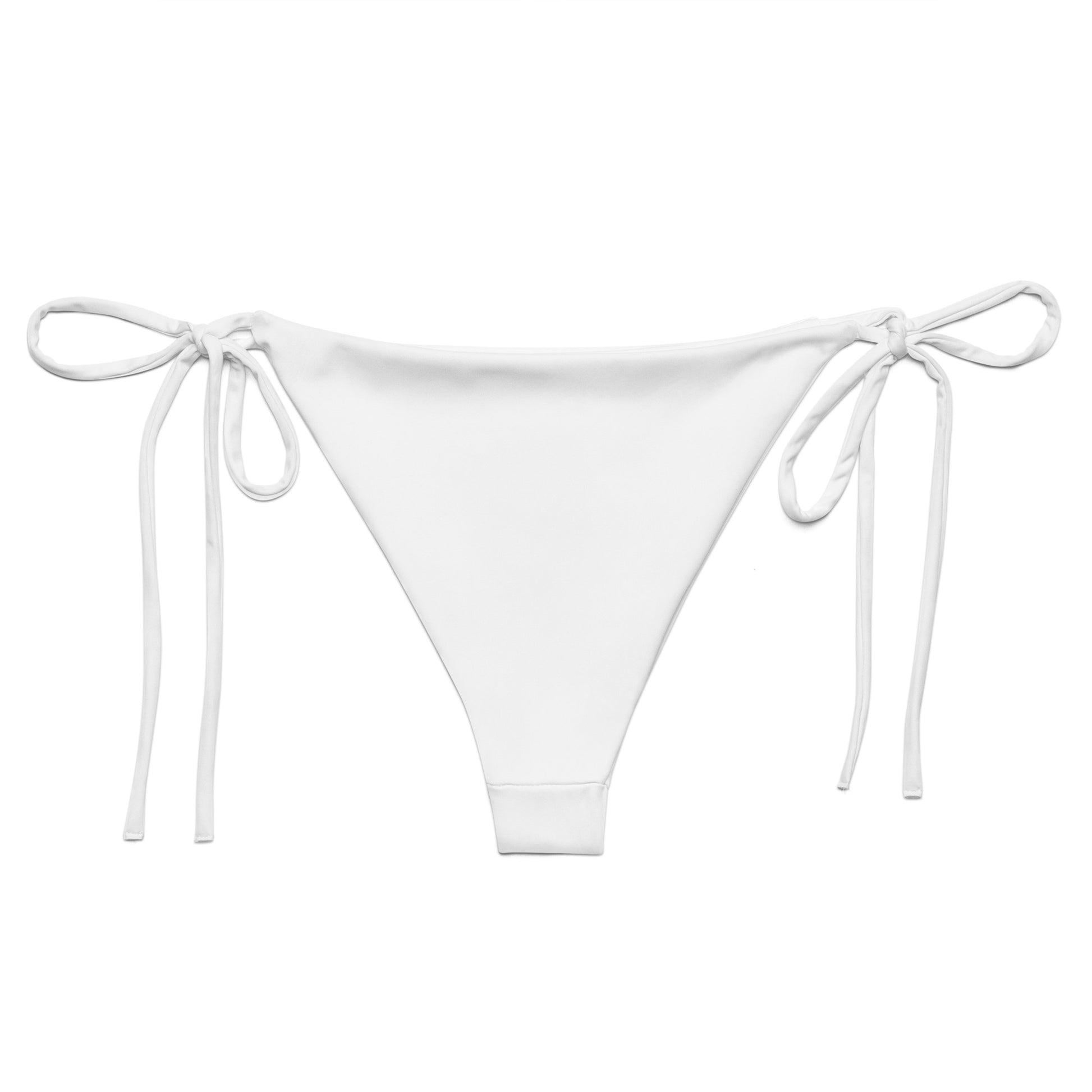 String Bikini Bottom | White Whisper by aisoi Swimwear & Beachwear