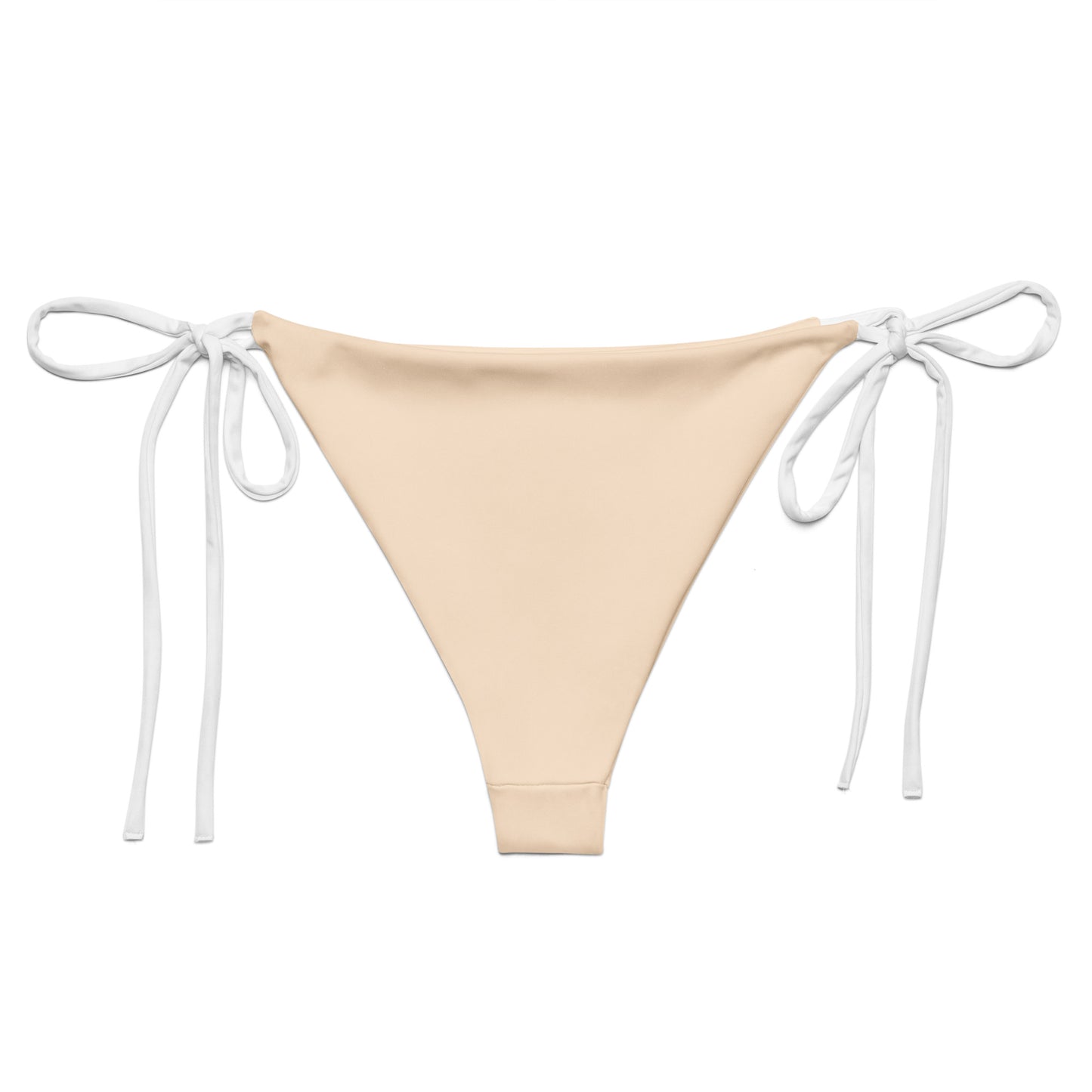 String Bikini Bottom | Pastel Peach by aisoi Swimwear & Beachwear