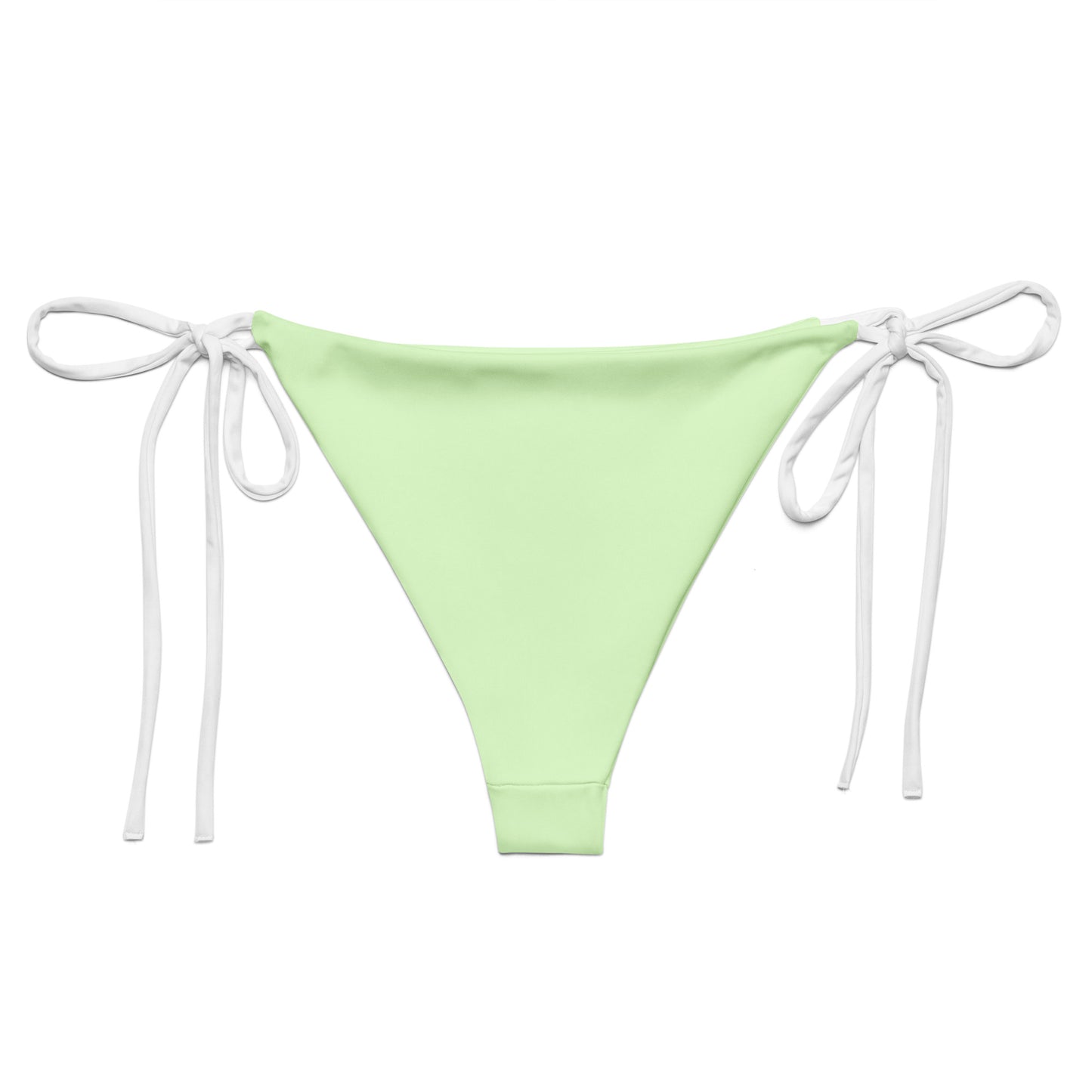 String Bikini Bottom | Pastel Lime by aisoi Swimwear & Beachwear