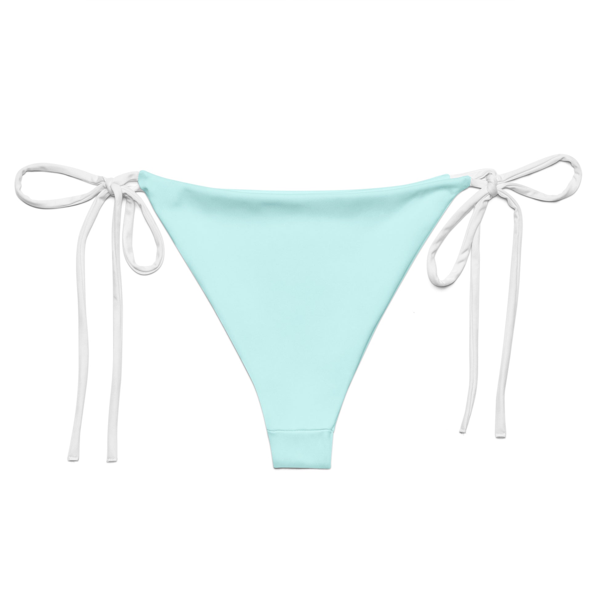 String Bikini Bottom | Pastel Aqua by aisoi Swimwear & Beachwear