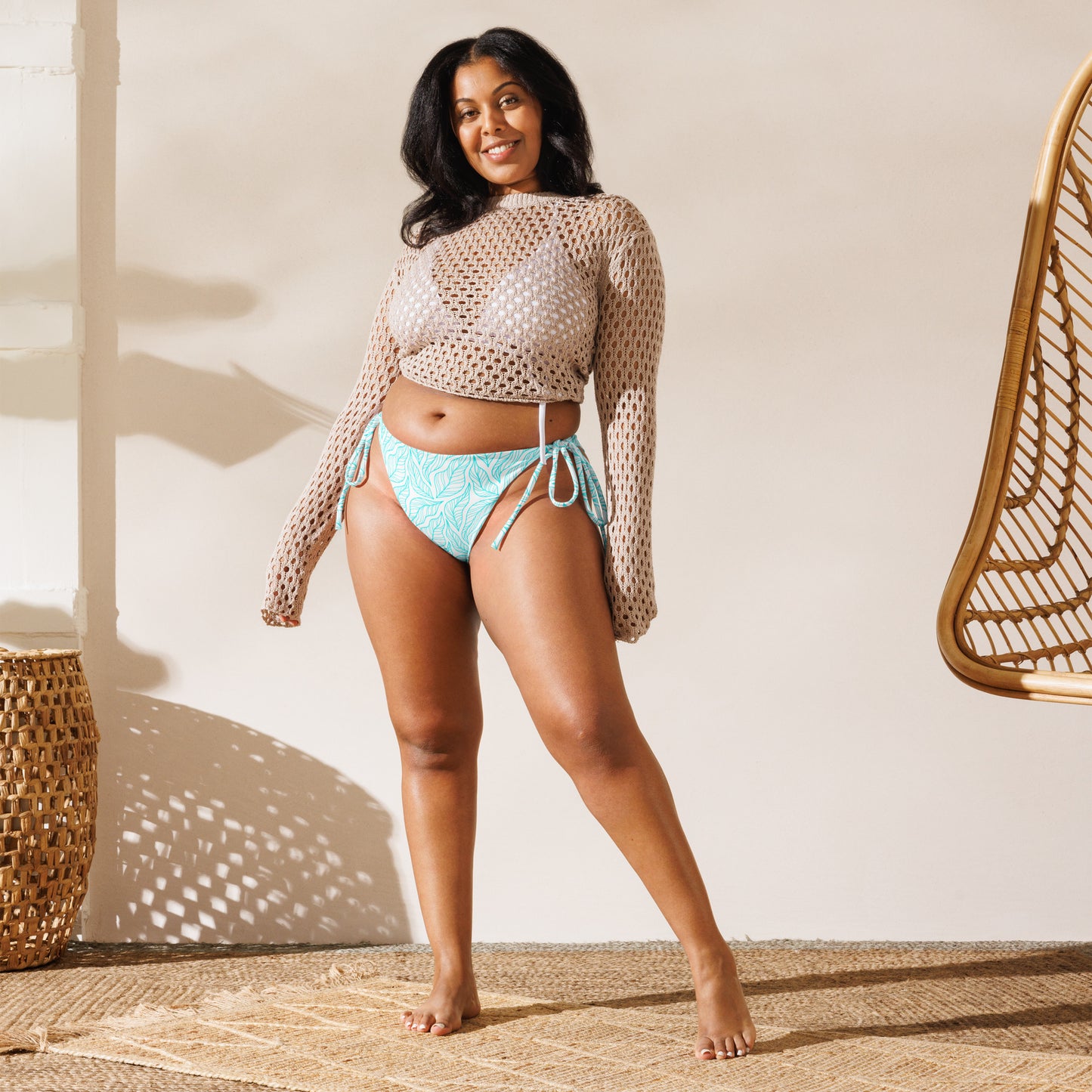 aisoi bikini bottom paradise pattern