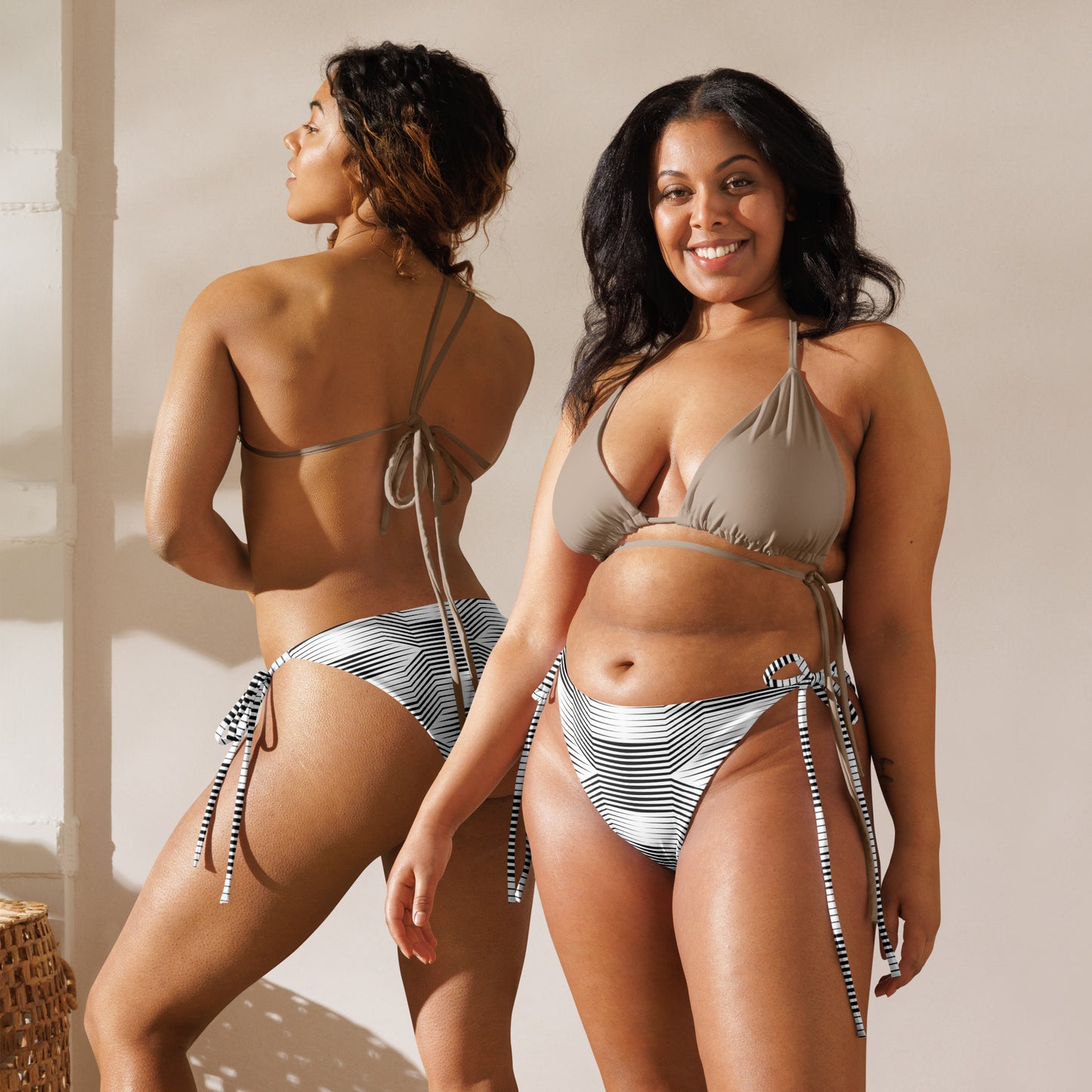 aisoi Bikini Bottom Linear Luxe