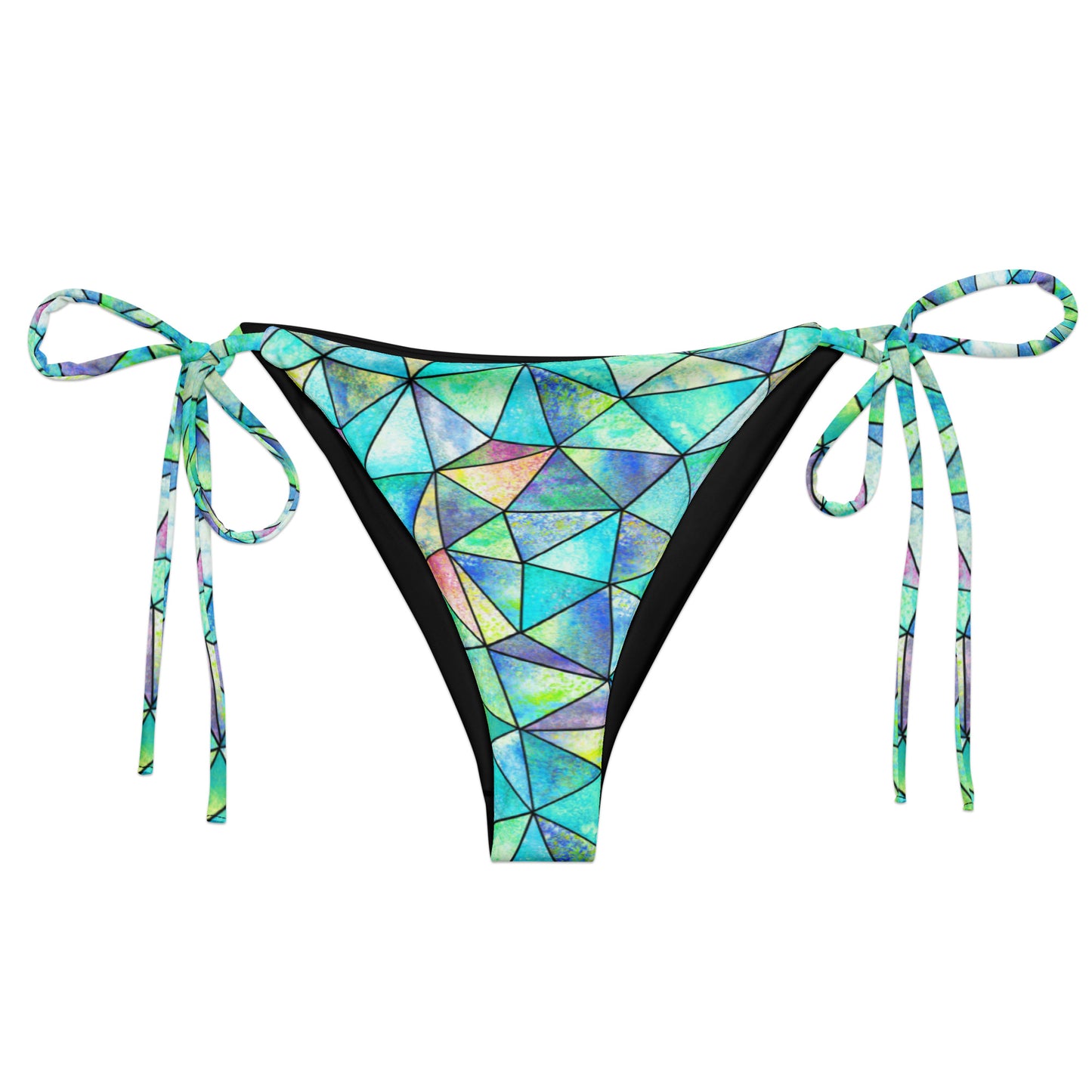 String Bikini Bottom | Mosaic Magic by aisoi Swimwear & Beachwear