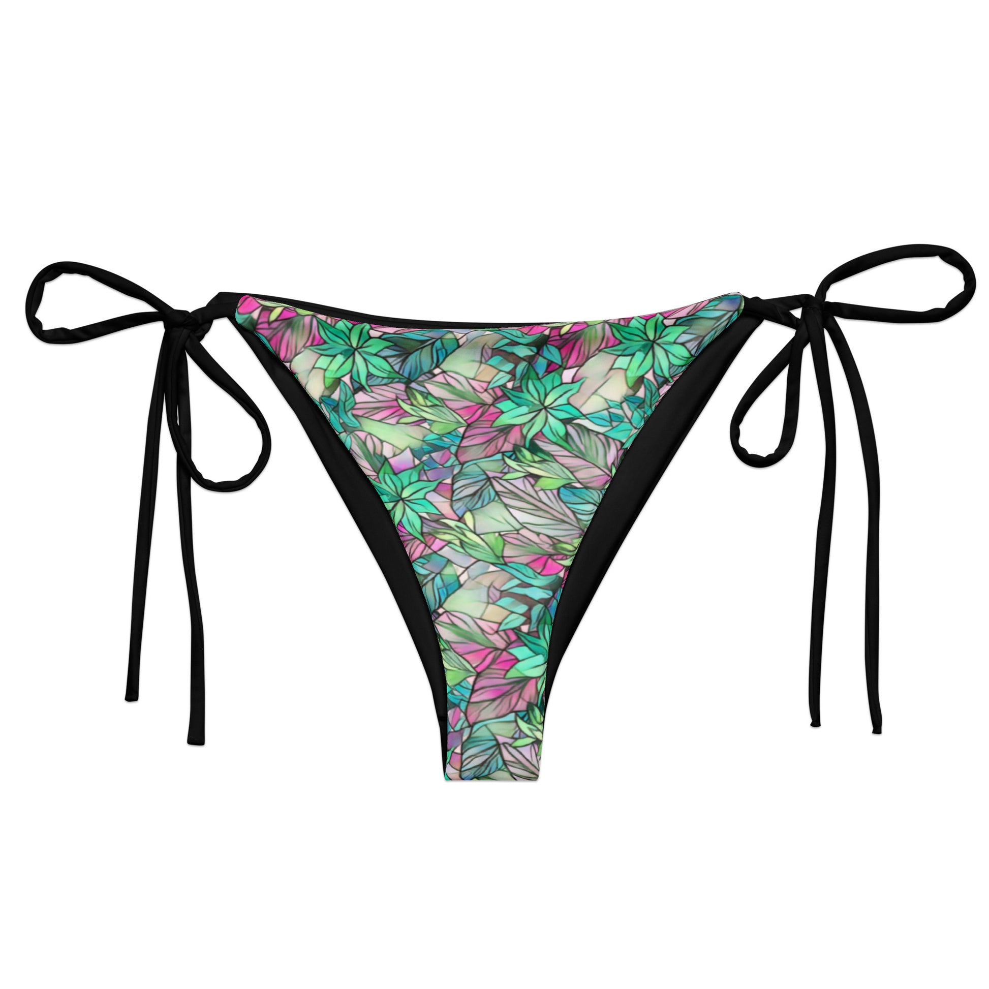 String Bikini Bottom | Floral Fusion by aisoi Swimwear & Beachwear