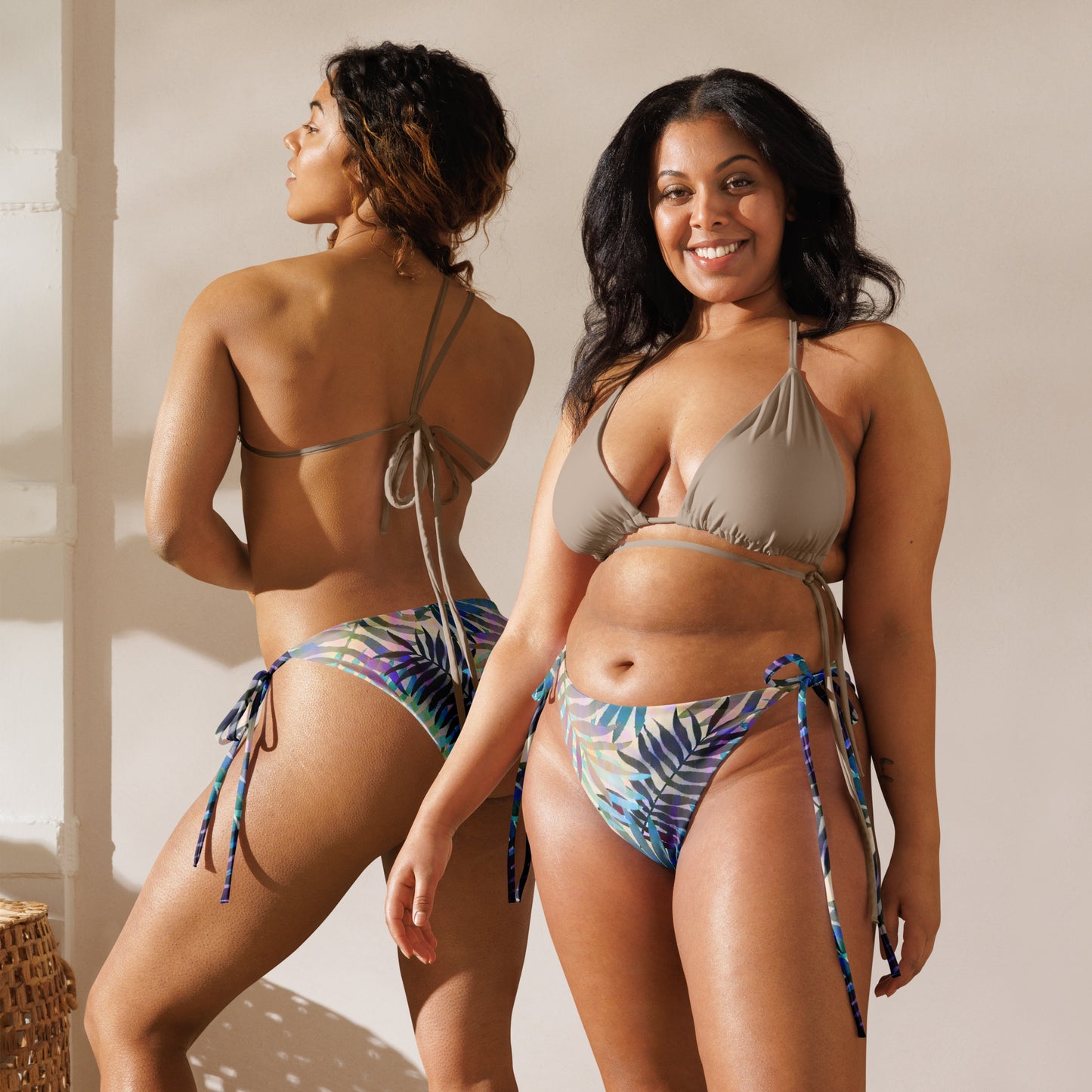 String Bikini Bottom | Jungle Whispers by aisoi Swimwear & Beachwear