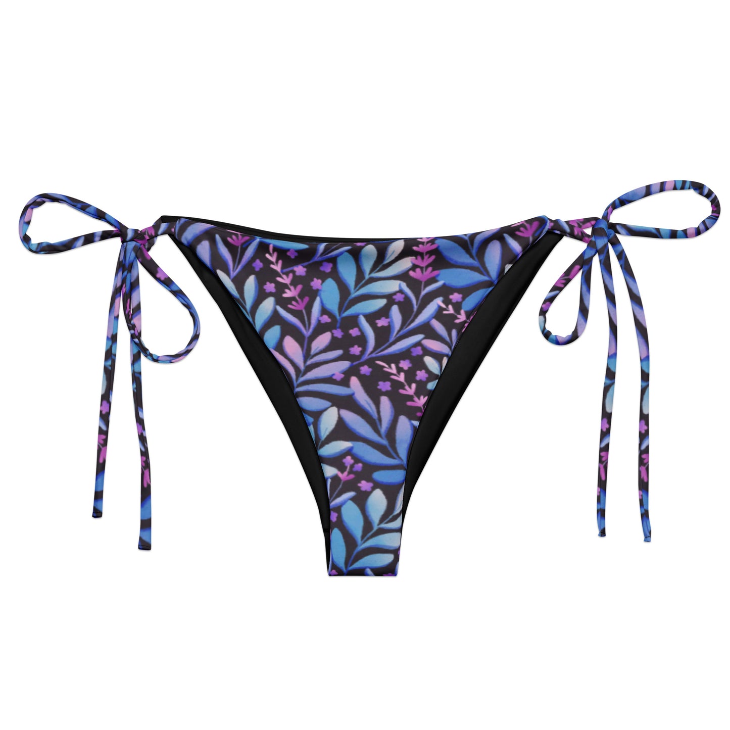 String Bikini Bottom | Violet Verdure by aisoi Swimwear & Beachwear