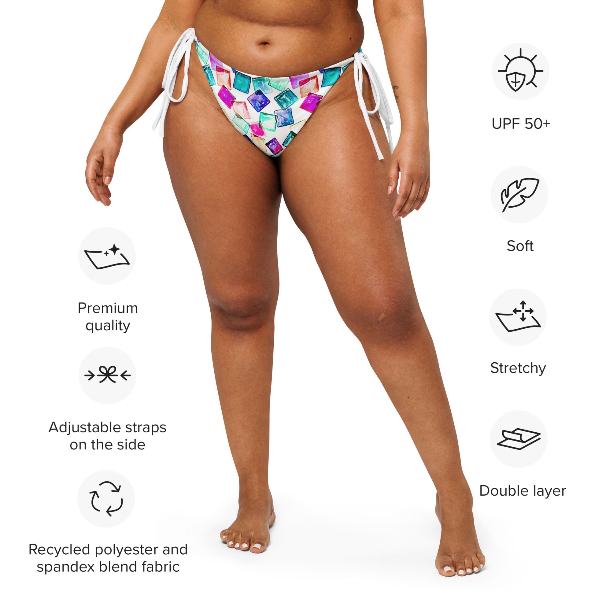 String Bikini Bottom | Tetra Trend by aisoi Swimwear & Beachwear