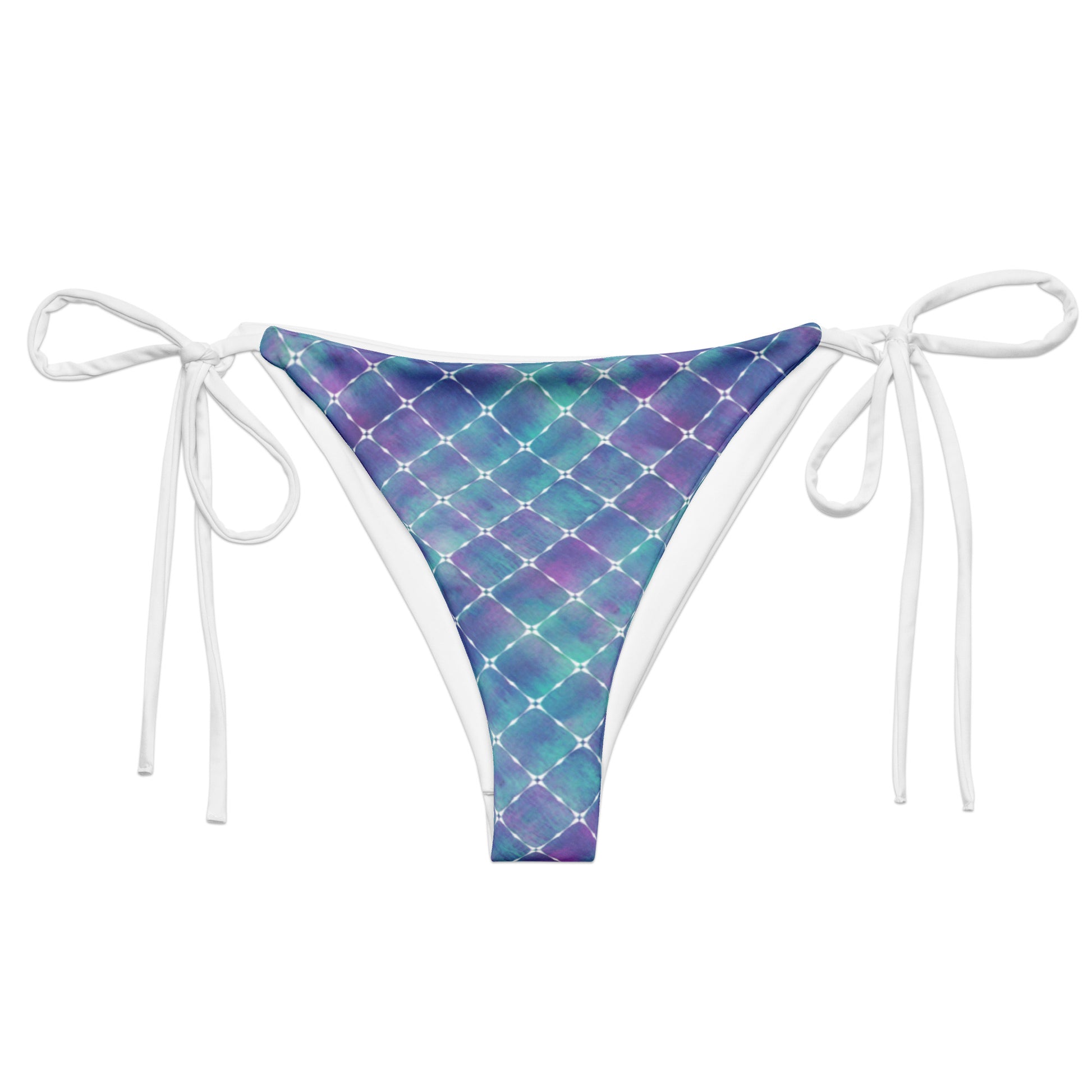 String Bikini Bottom | Tiled Elegance by aisoi Swimwear & Beachwear