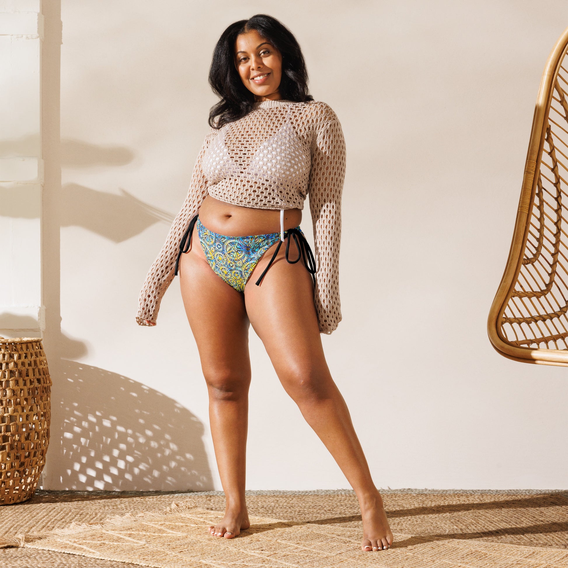 String Bikini Bottom | Timepiece Treasures by aisoi Swimwear & Beachwear