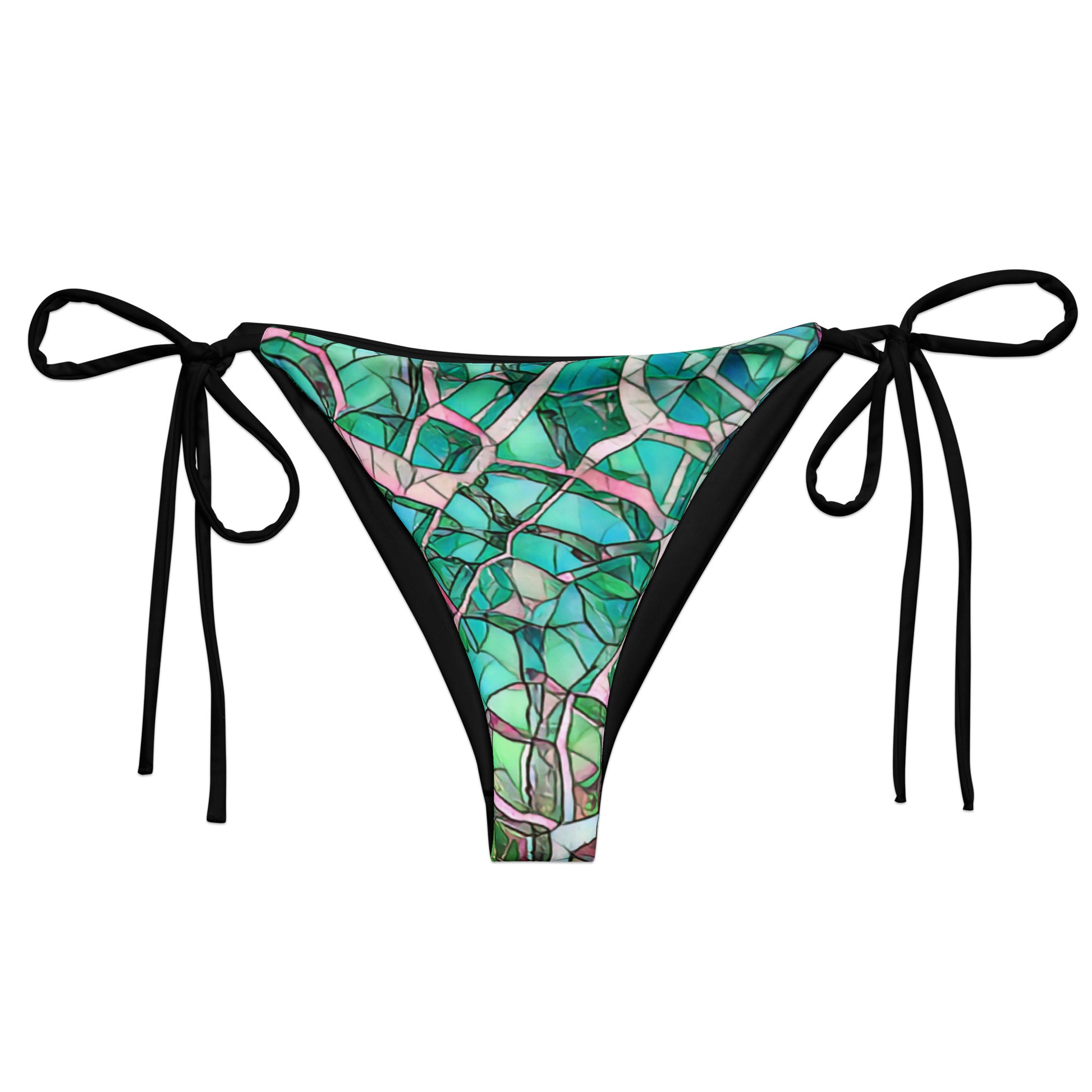 String Bikini Bottom | Shattered Splendor by aisoi Swimwear & Beachwear