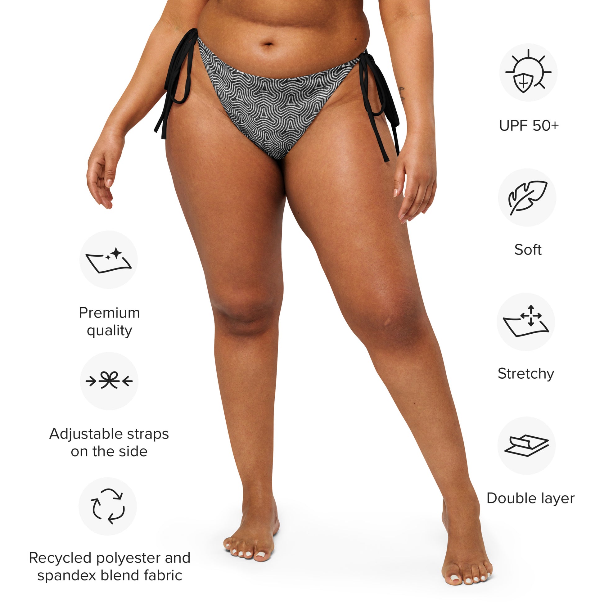 String Bikini Bottom | Shape Sensation by aisoi Swimwear & Beachwear