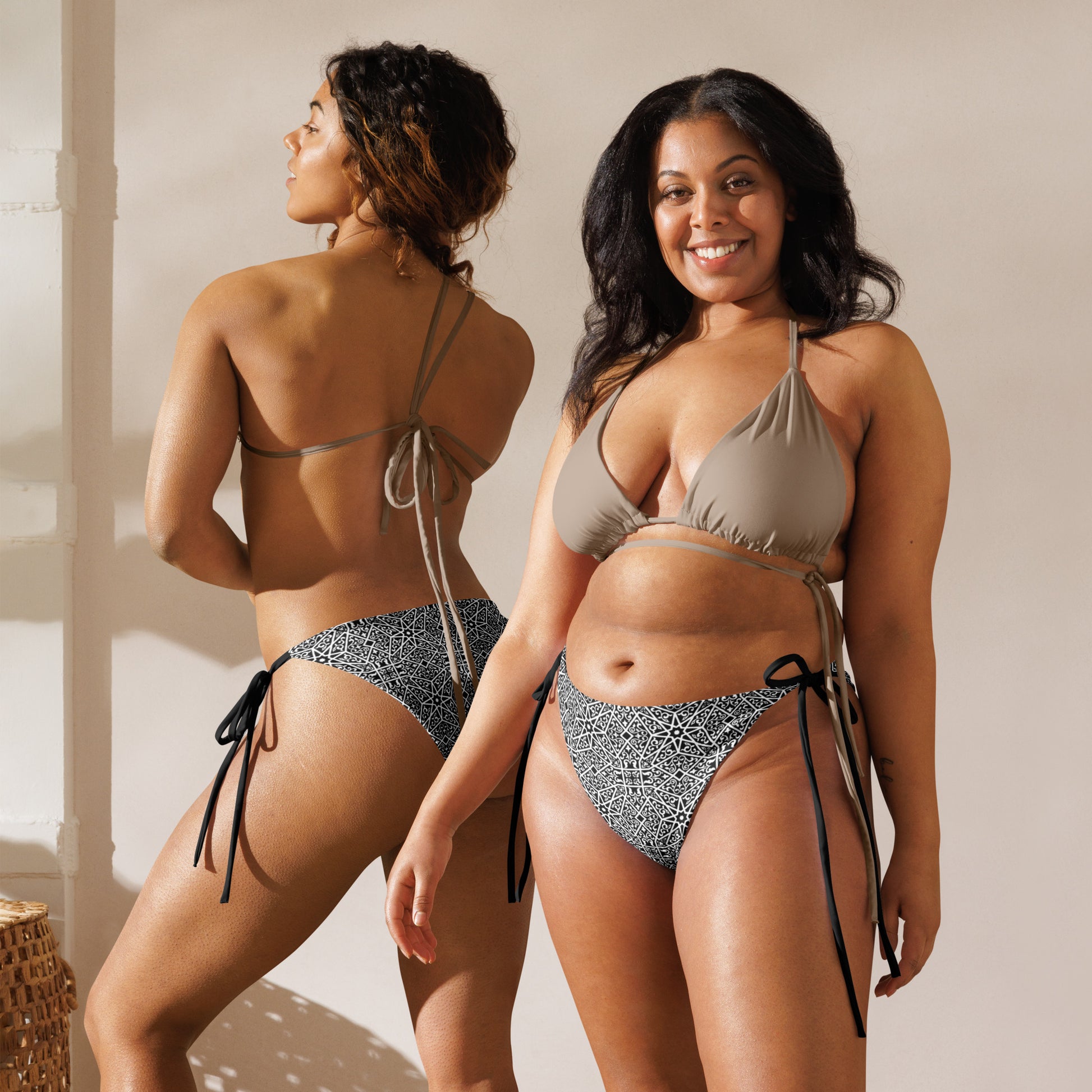 String Bikini Bottom | Angular Artistry by aisoi Swimwear & Beachwear
