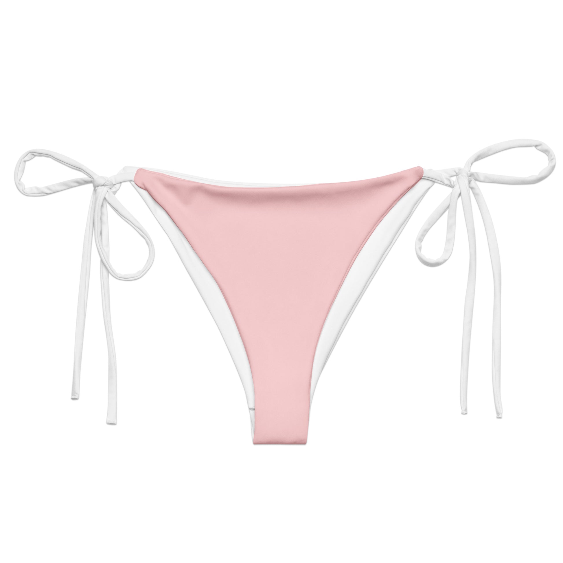 String Bikini Bottom | Pastel Salmon by aisoi Swimwear & Beachwear
