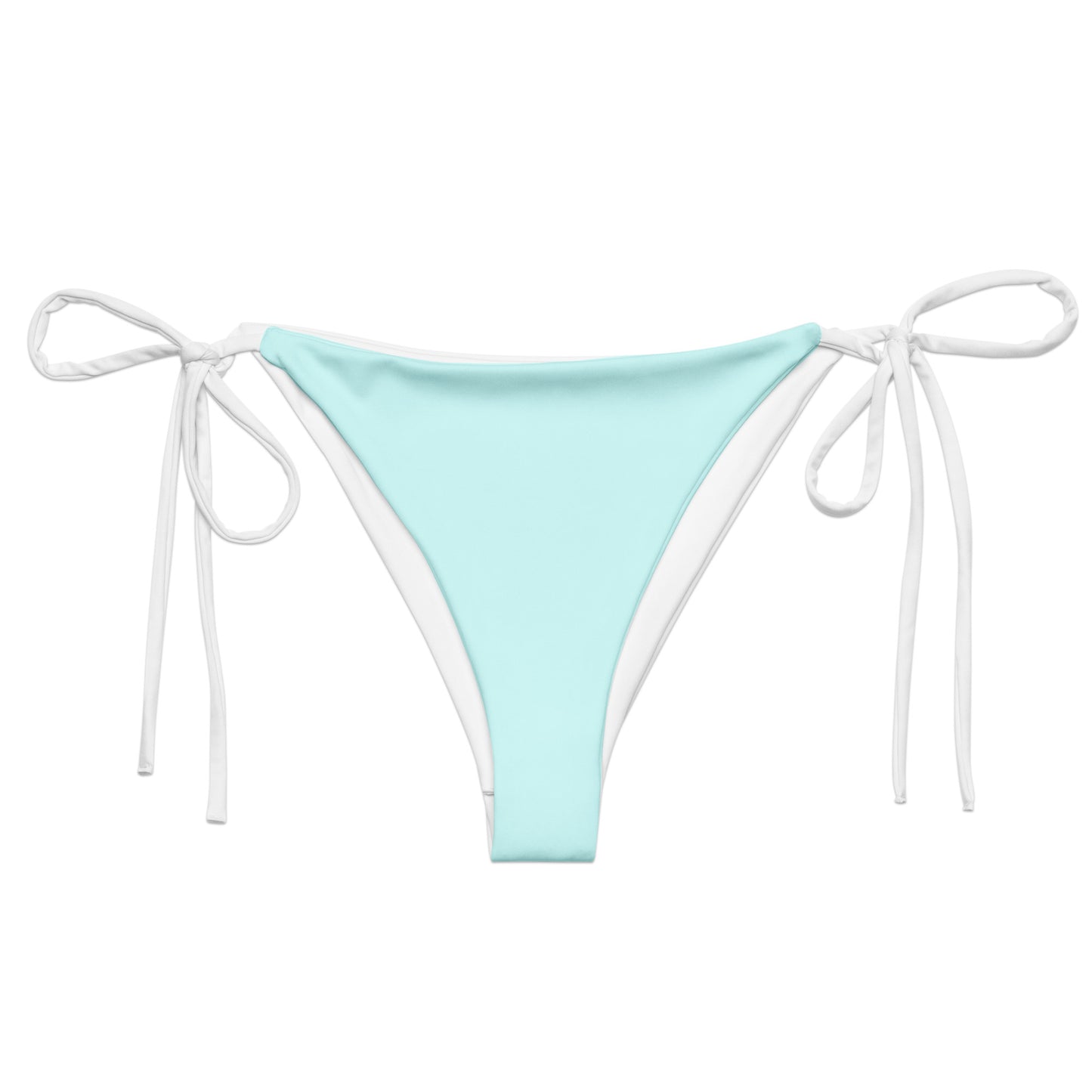 String Bikini Bottom | Pastel Aqua by aisoi Swimwear & Beachwear