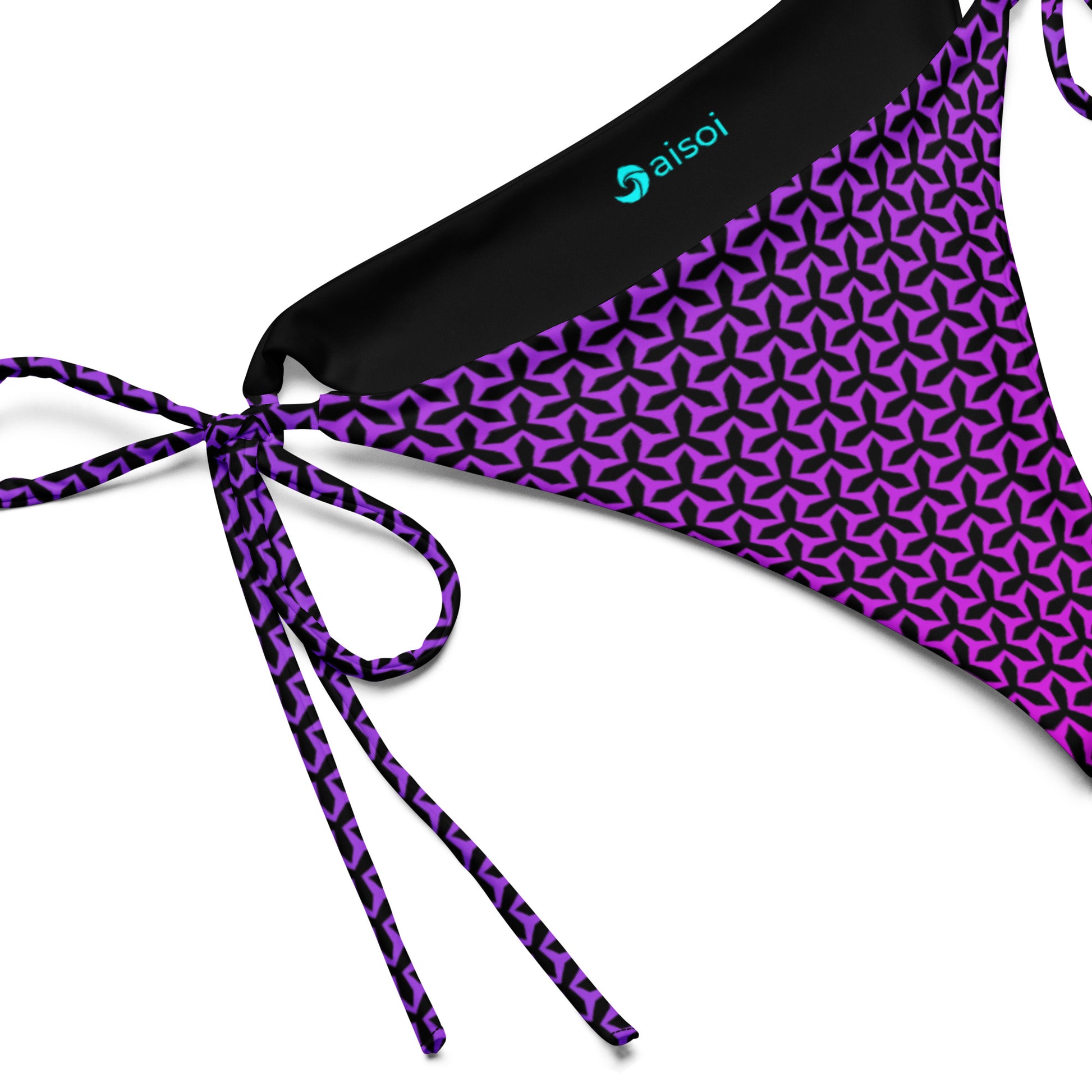 Women's String Bikini Bottom | Propeller Magenta