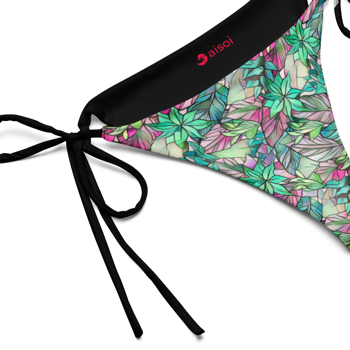 String Bikini Bottom | Floral Fusion by aisoi Swimwear & Beachwear