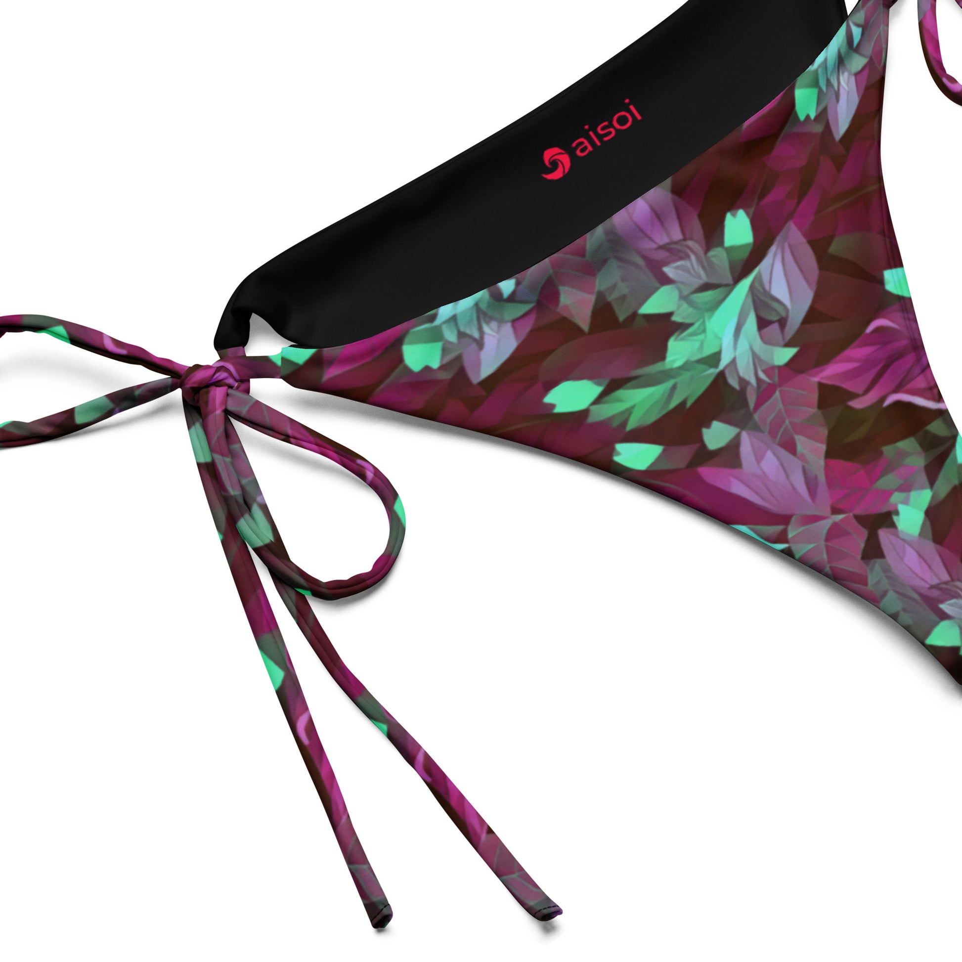 String Bikini Bottom | Iris Illusion by aisoi Swimwear & Beachwear