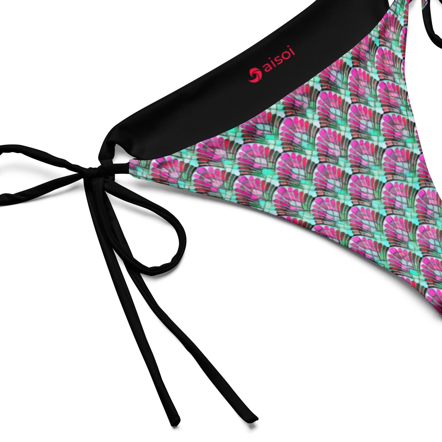 String Bikini Bottom | Lattice Harmony by aisoi Swimwear & Beachwear
