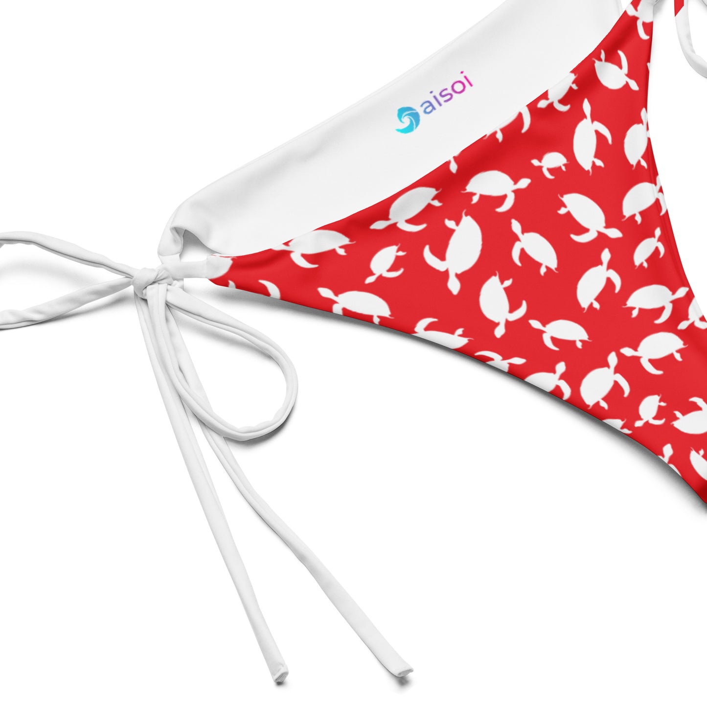 String Bikini Bottom | Turtle Tranquillity by aisoi Swimwear & Beachwear