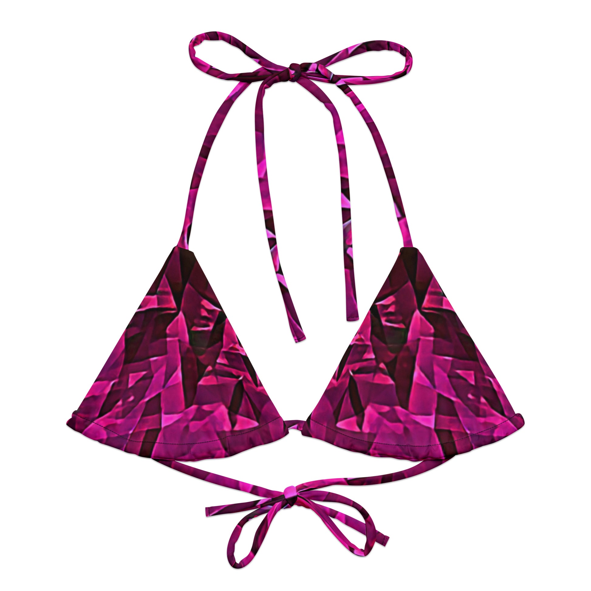 aisoi Bikini Top Rough Ruby