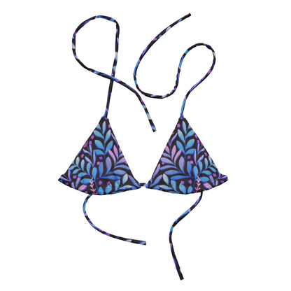 String Bikini Top | Violet Verdure by aisoi Swimwear & Beachwear 