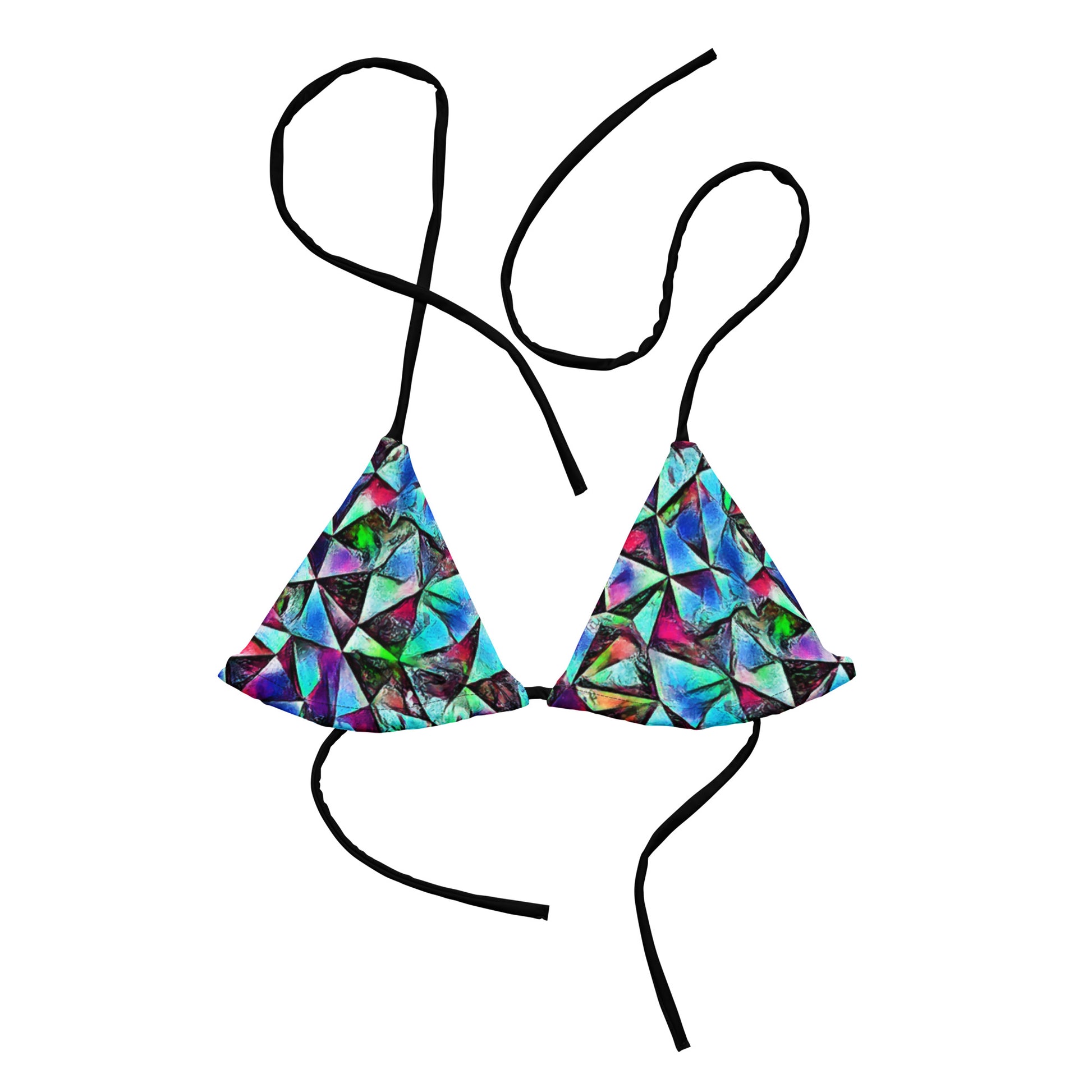 String Bikini Top | Triangular Tango by aisoi Swimwear & Beachwear