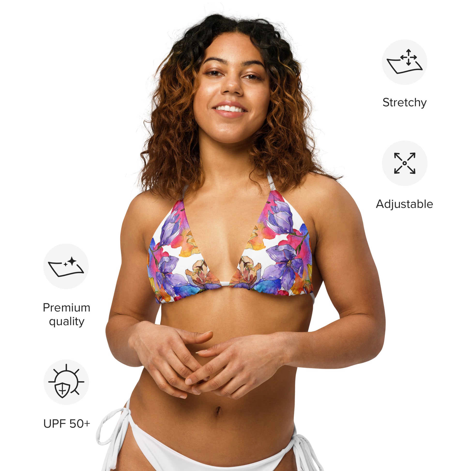 String Bikini Top | Magnolia Majesty by aisoi Swimwear & Beachwear