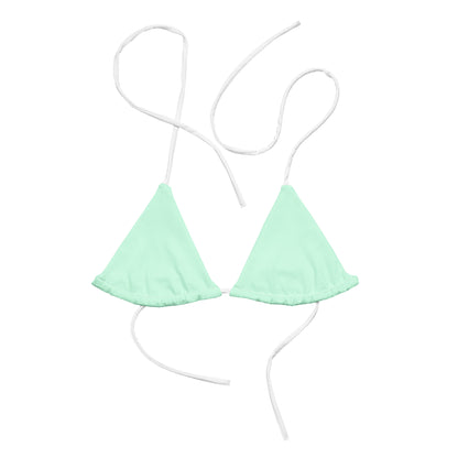 String Bikini Top | Pastel Mint by aisoi Swimwear & Beachwear 