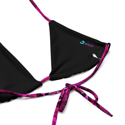 aisoi Bikini Top Rough Ruby