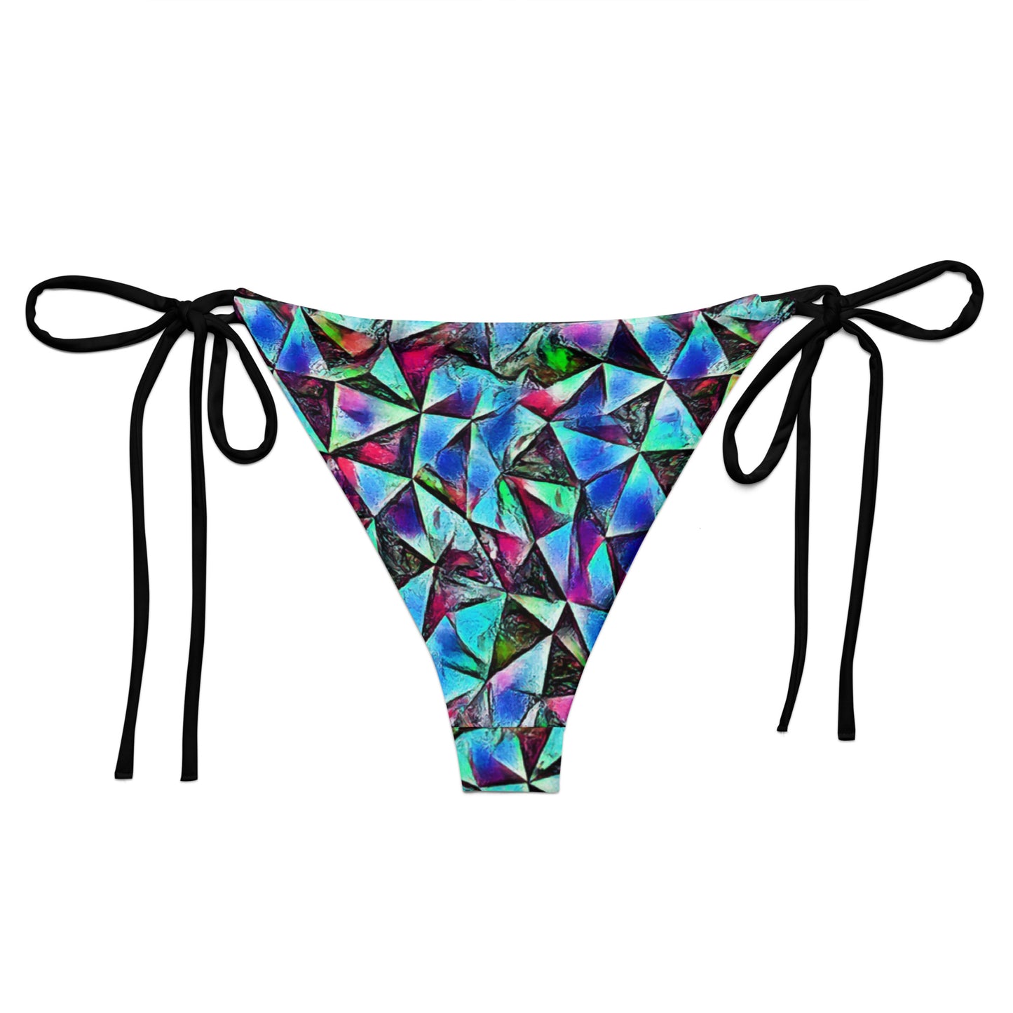 String Bikini Bottom | Triangular Tango by aisoi Swimwear & Beachwear