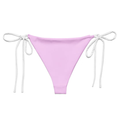 String Bikini Bottom | Pastel Pink by aisoi Swimwear & Beachwear 