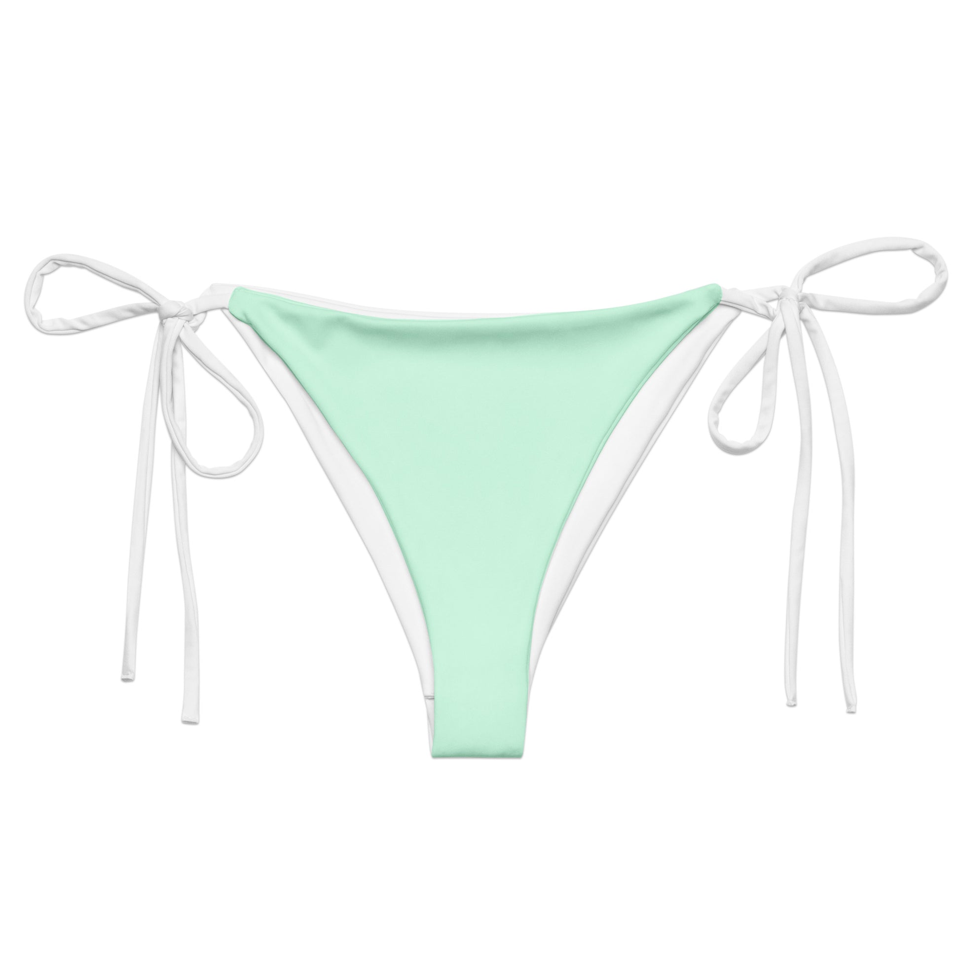 String Bikini Bottom | Pastel Mint by aisoi Swimwear & Beachwear 