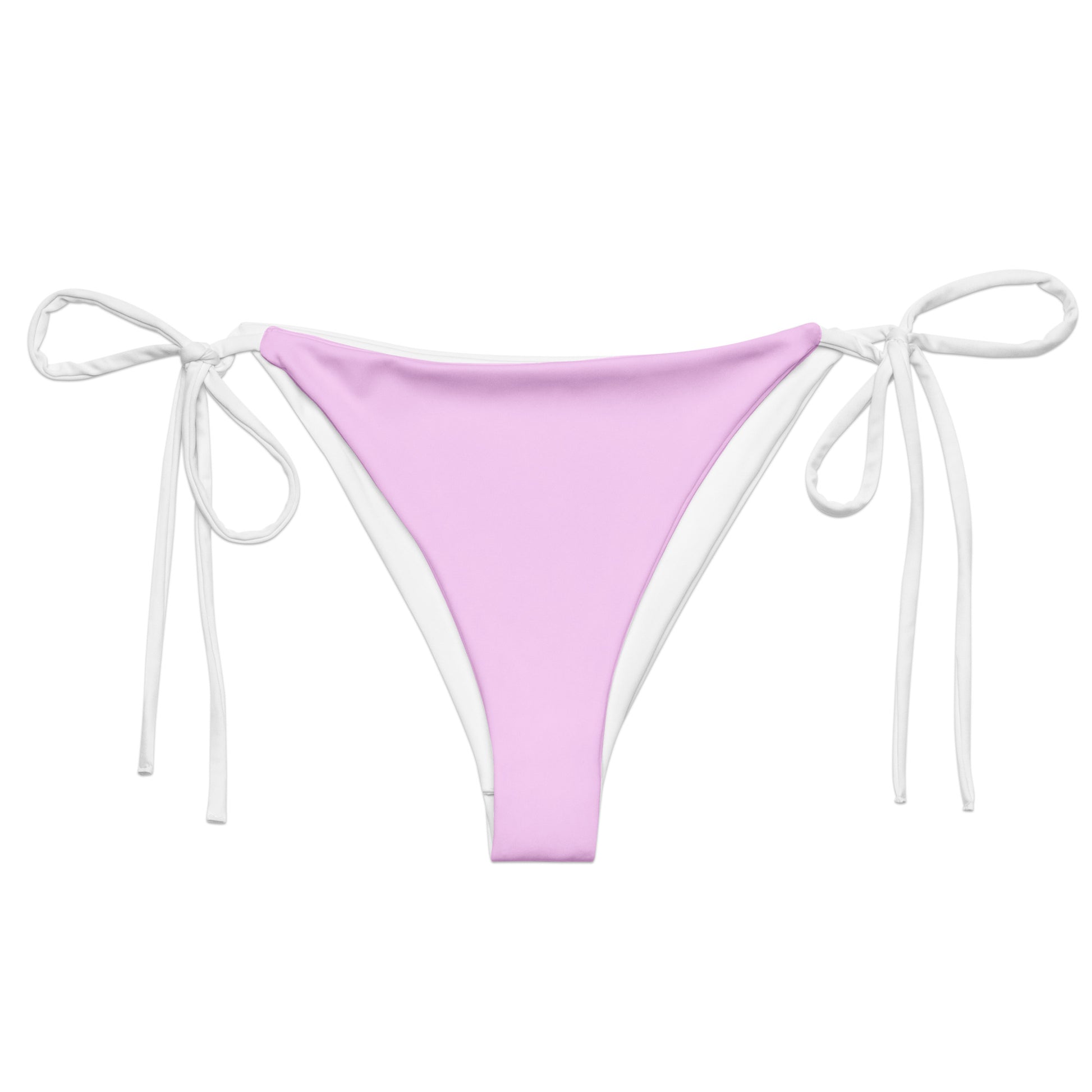 String Bikini Bottom | Pastel Pink by aisoi Swimwear & Beachwear 