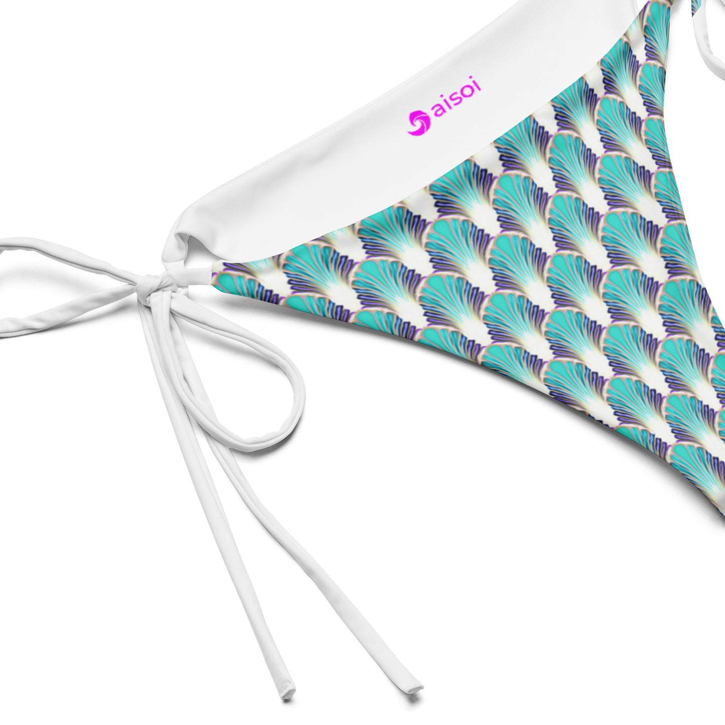 String Bikini Bottom | Lattice Elegance by aisoi Swimwear & Beachwear