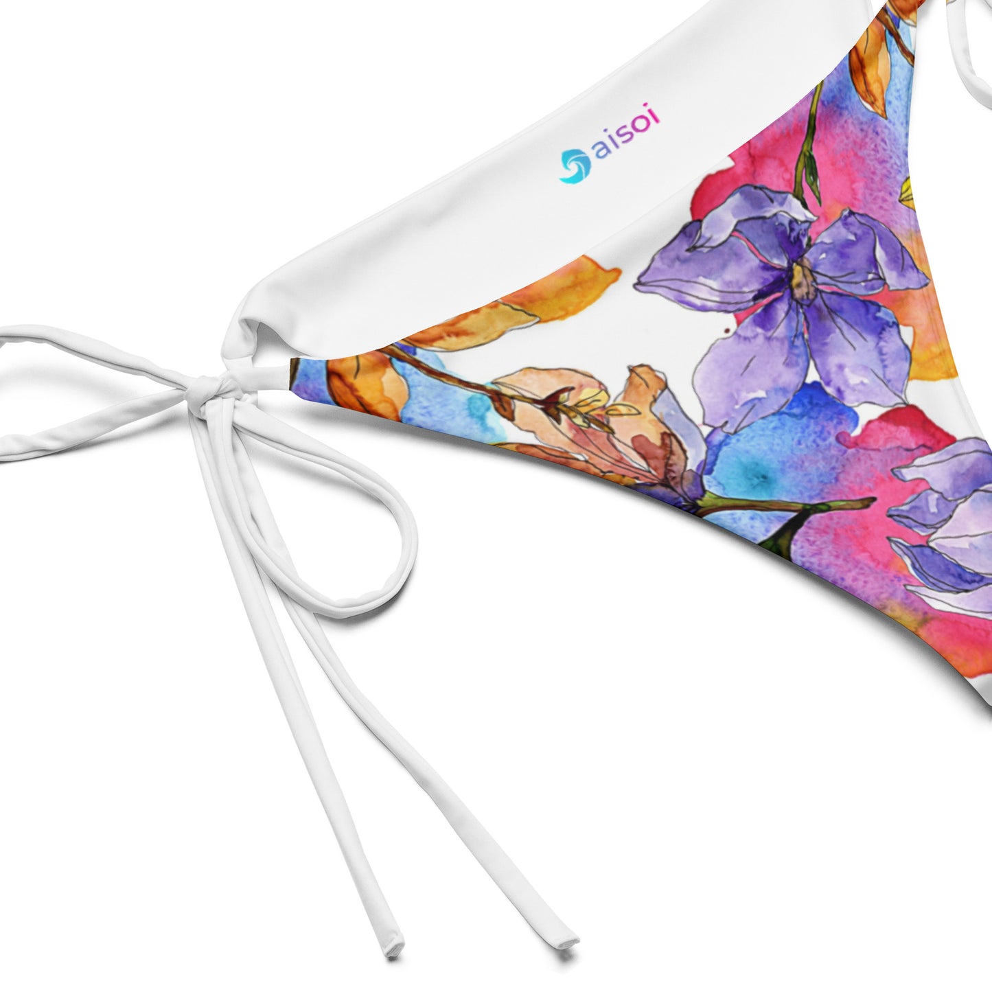 String Bikini Bottom | Magnolia Majesty by aisoi Swimwear & Beachwear