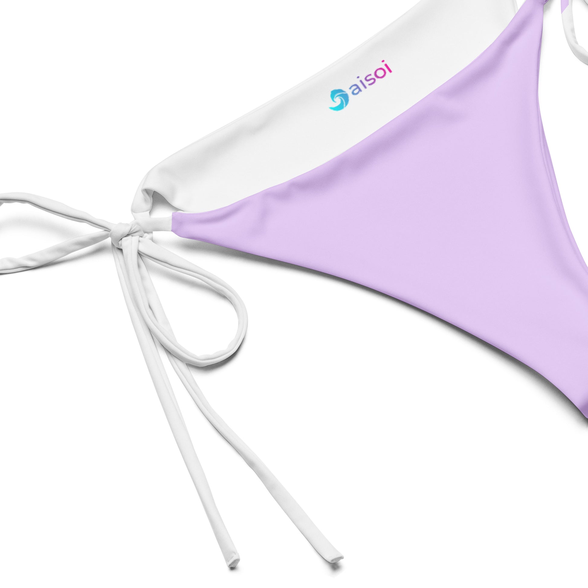 String Bikini Bottom | Pastel Lilac by aisoi Swimwear & Beachwear 